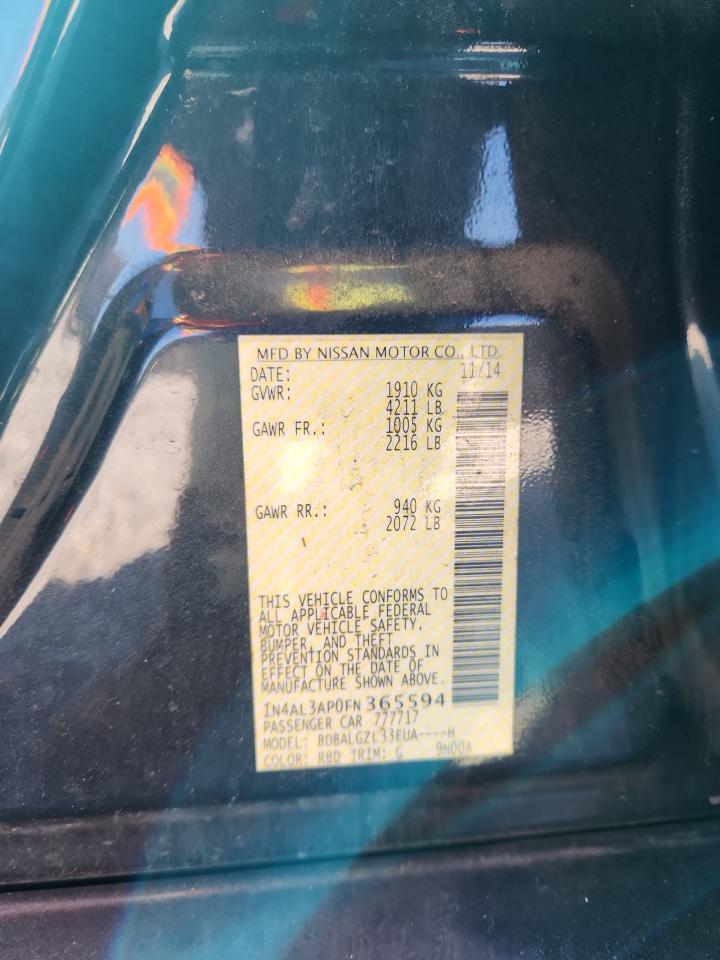 2015 NISSAN ALTIMA