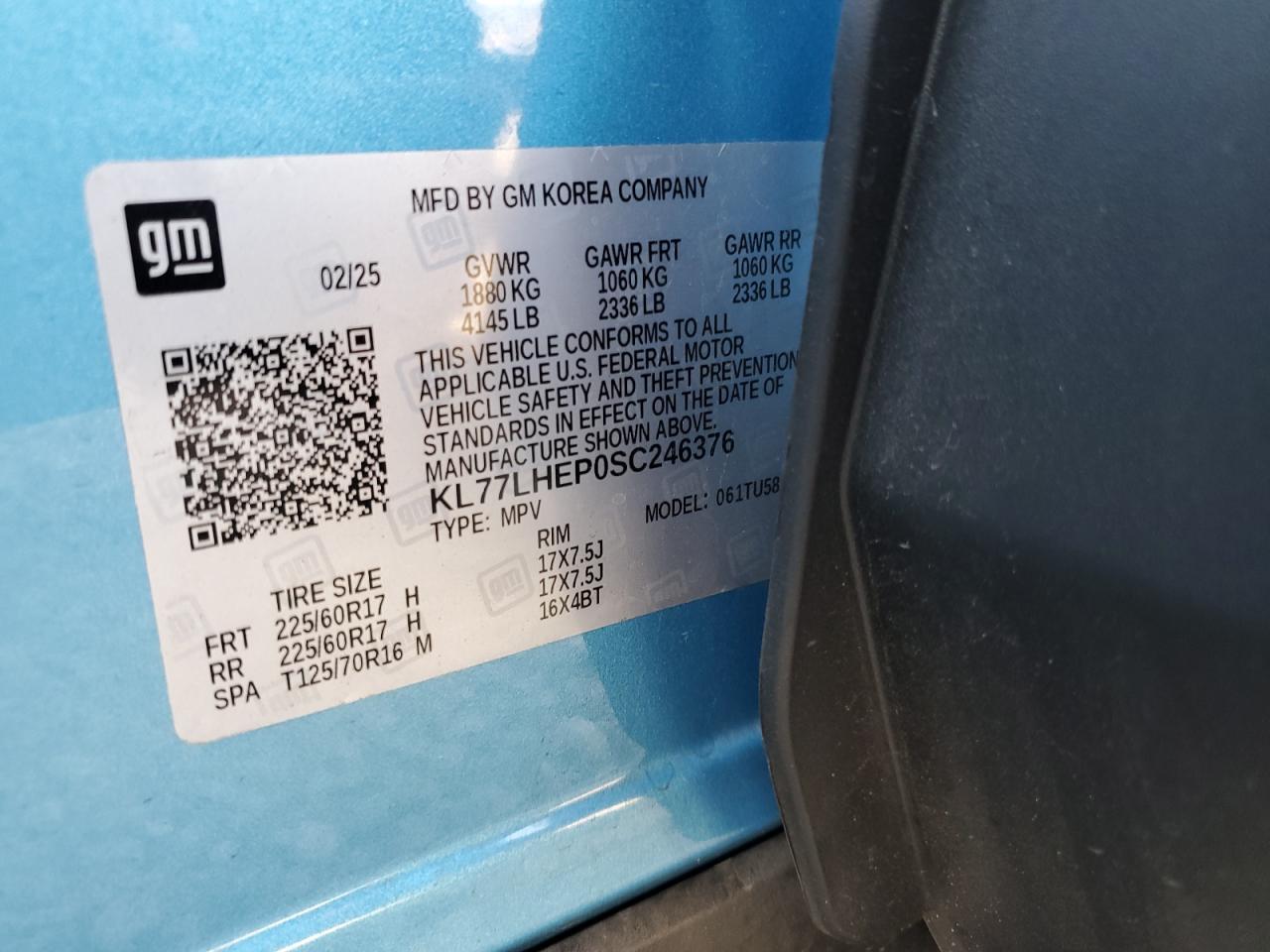 2025 CHEVROLET TRAX