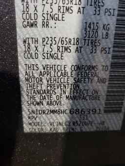 2017 NISSAN PATHFINDER