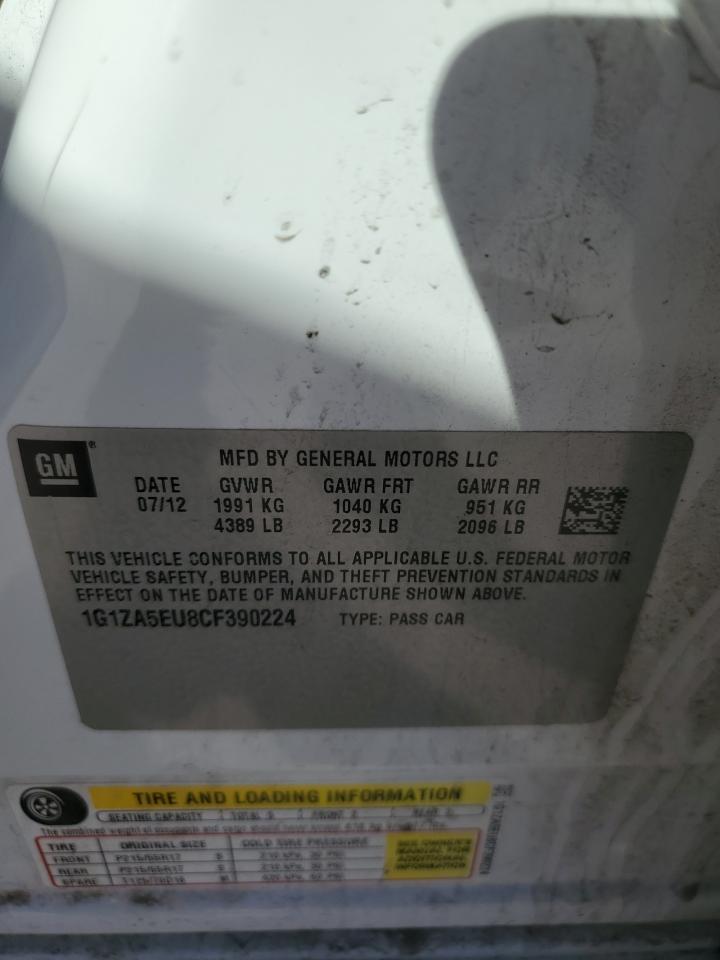 2012 CHEVROLET MALIBU