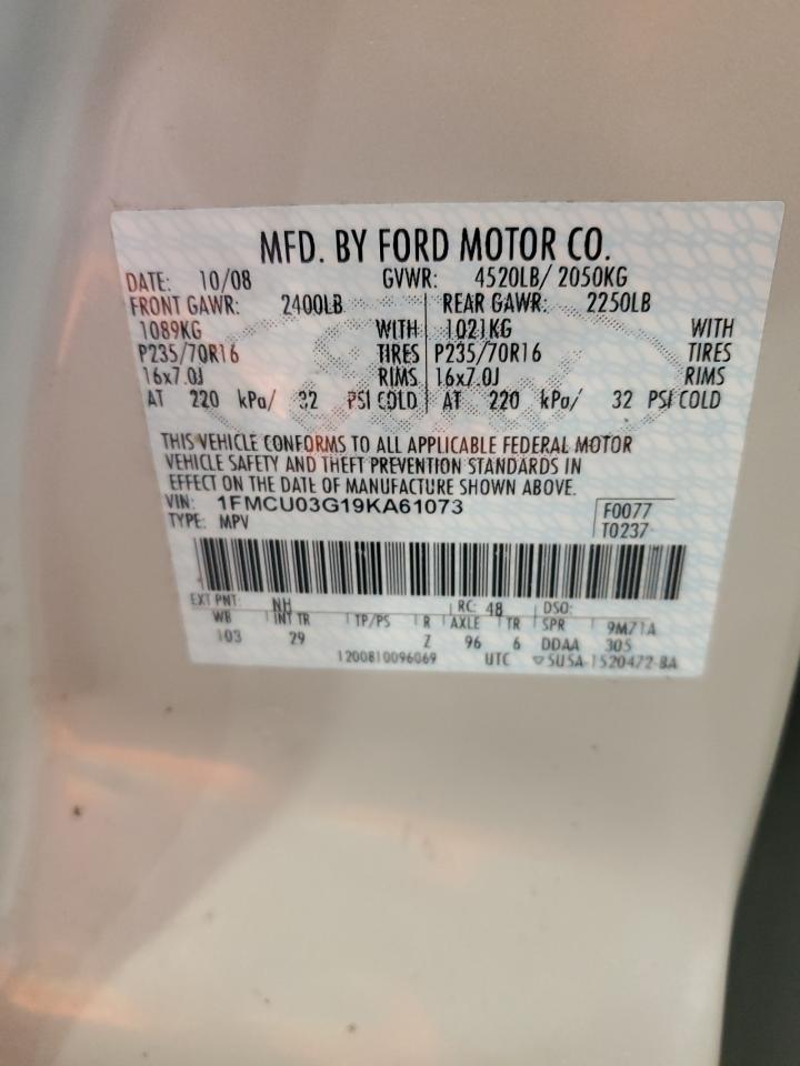 2009 FORD ESCAPE