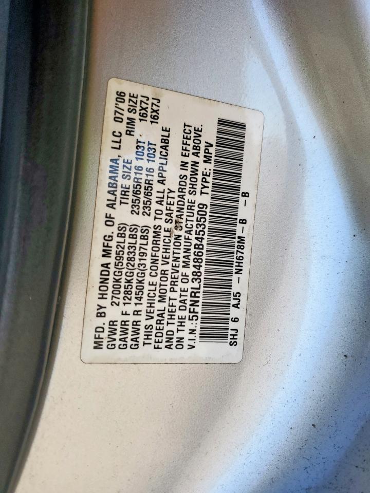 2006 HONDA ODYSSEY