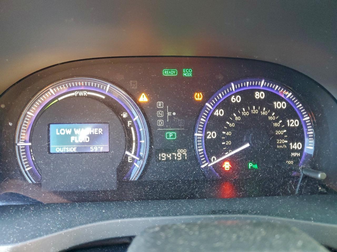 2010 LEXUS HS 250h