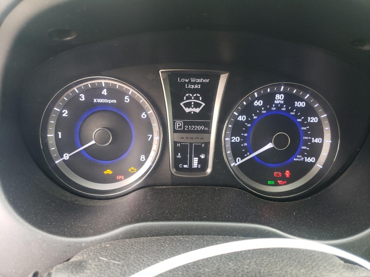 2012 HYUNDAI Azera