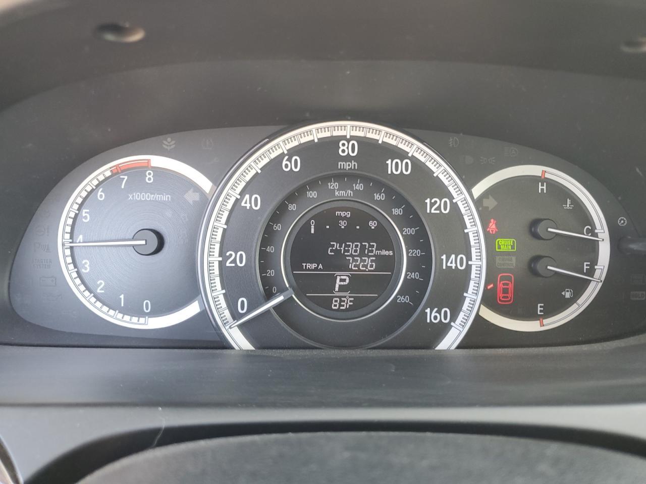 2016 HONDA ACCORD