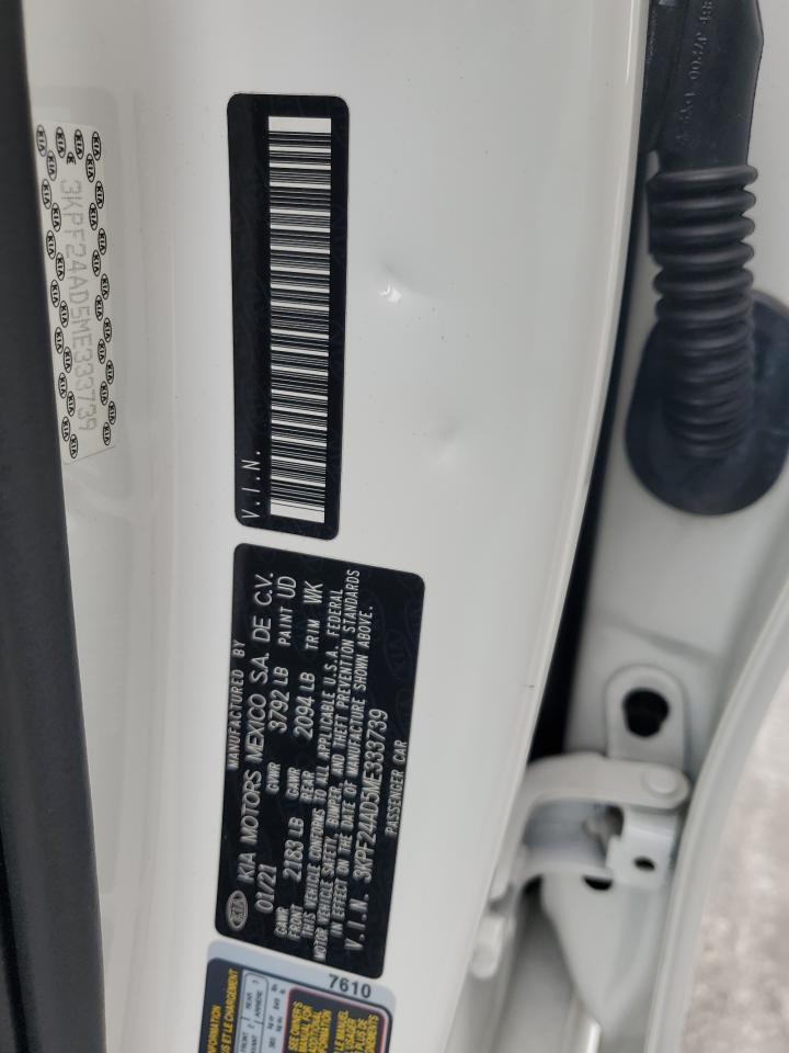 2021 KIA FORTE