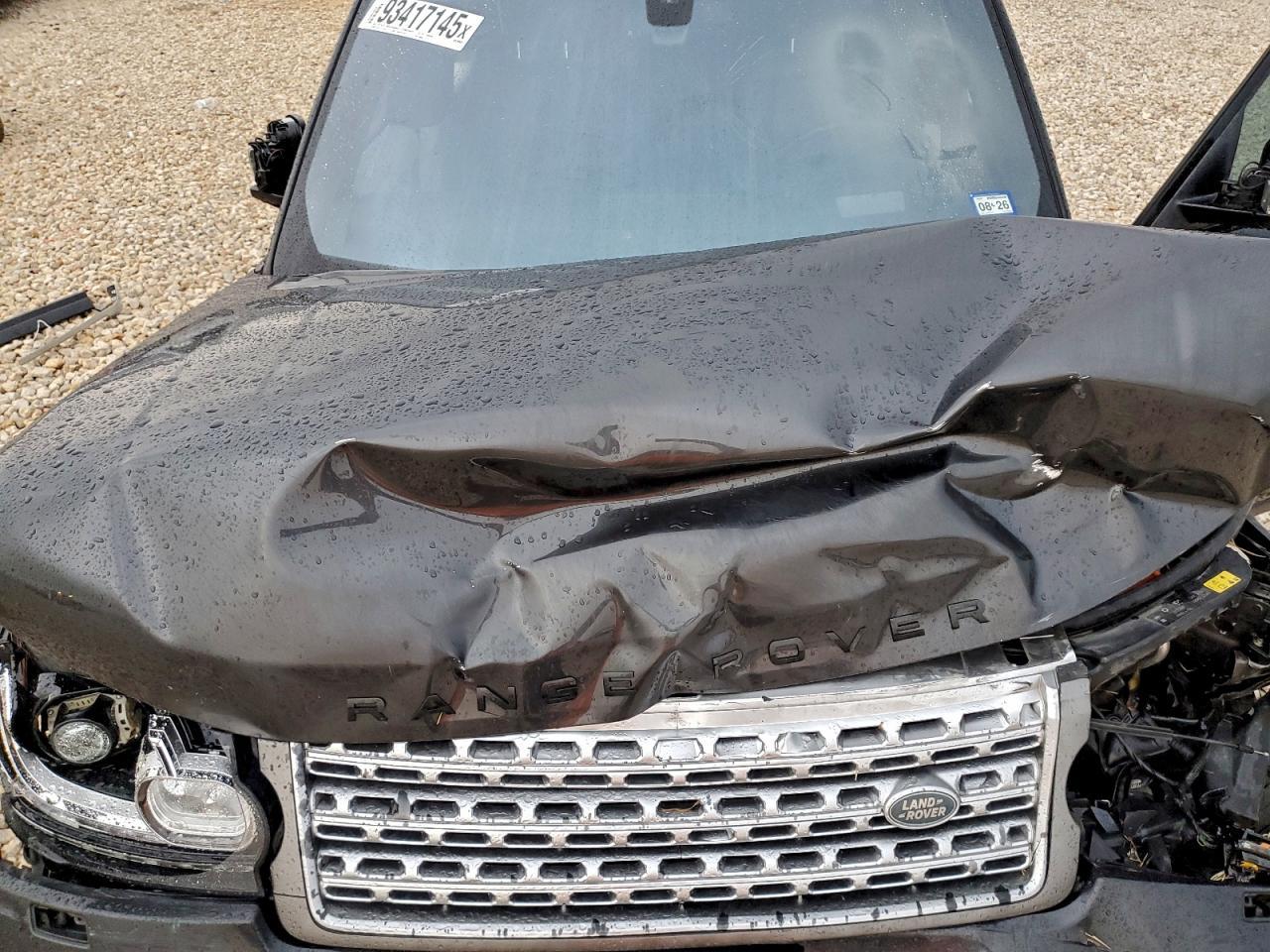 2016 LAND ROVER RANGE ROVER