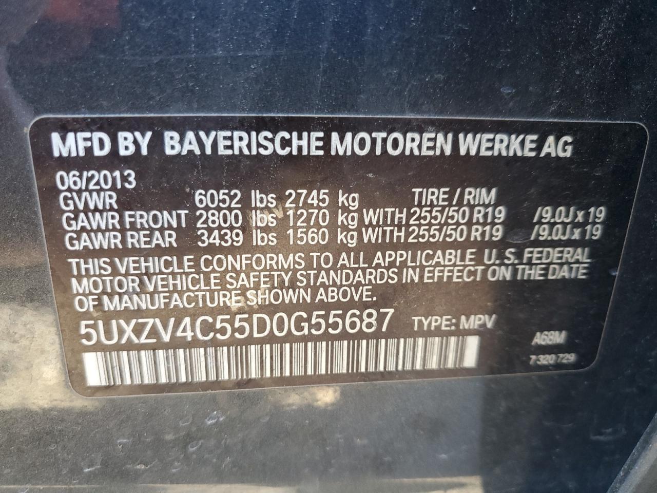 2013 BMW X5