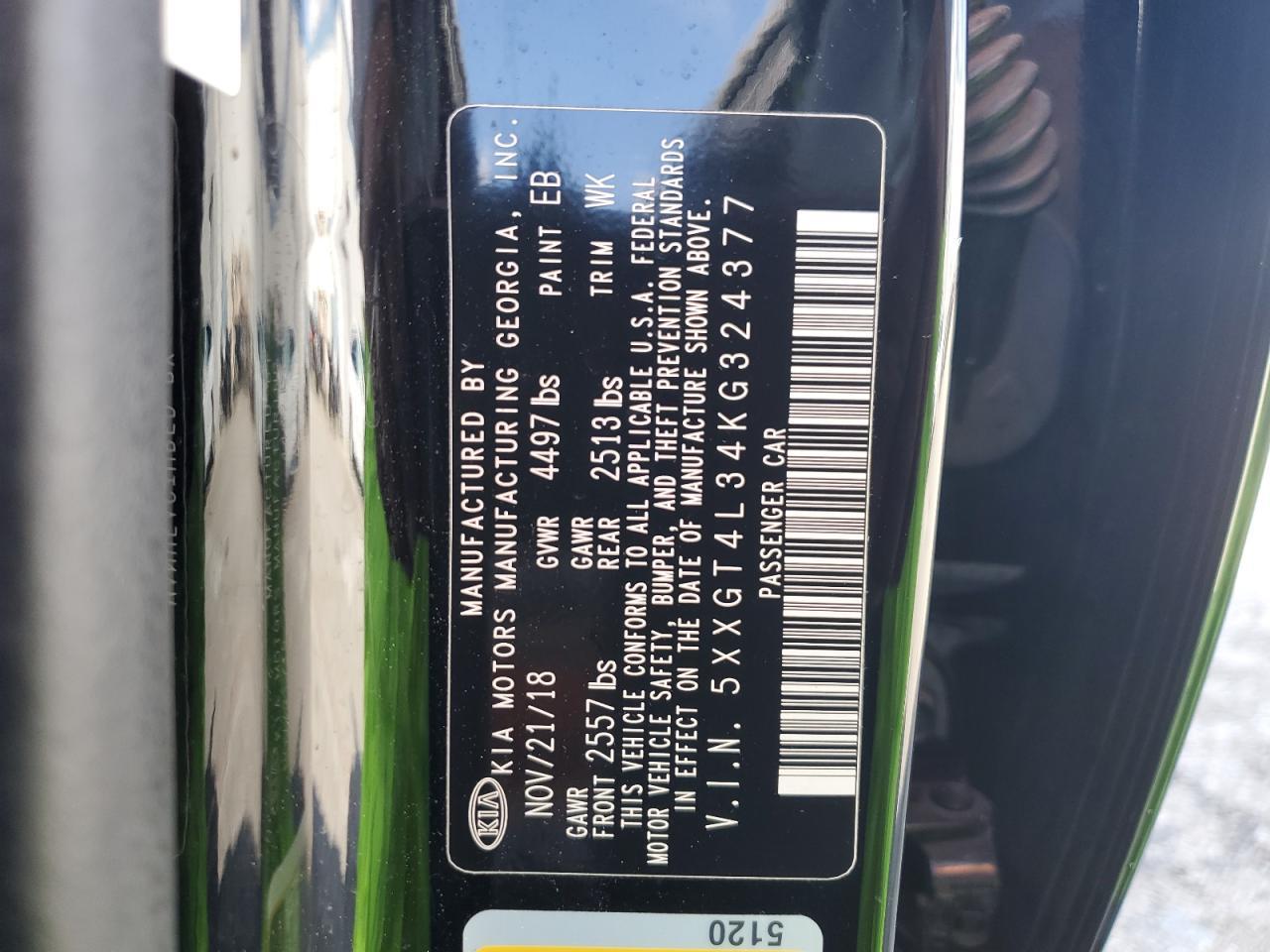 2019 KIA OPTIMA