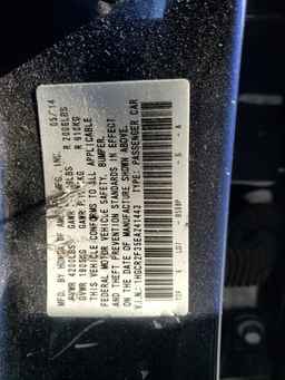 2014 HONDA ACCORD