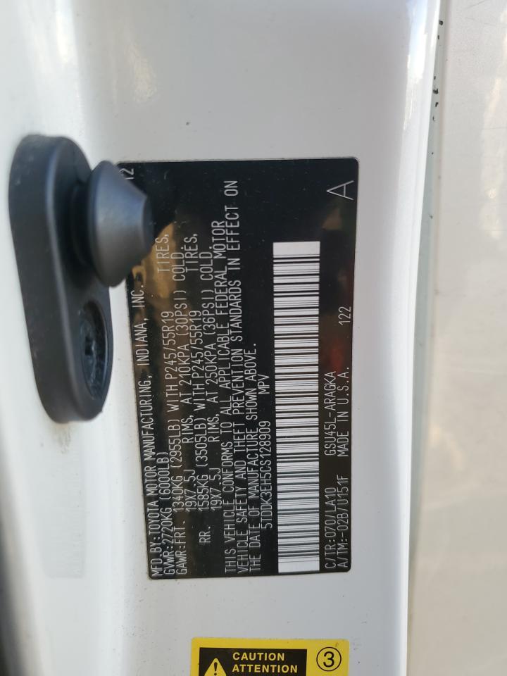 2012 TOYOTA HIGHLANDER