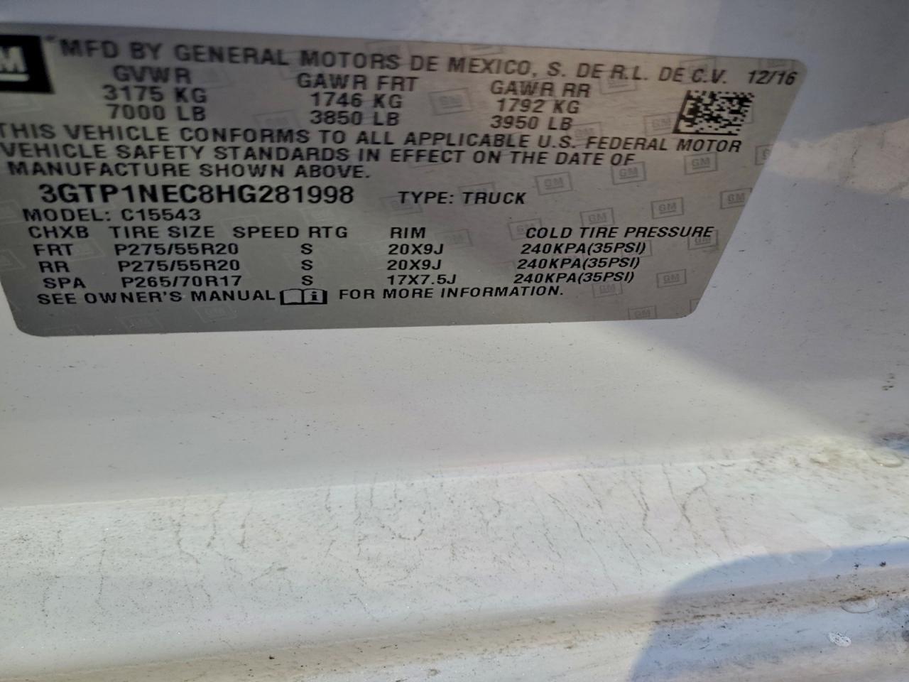 2017 GMC Sierra