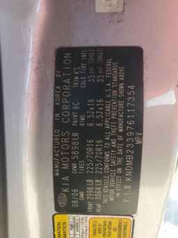 2007 KIA SEDONA