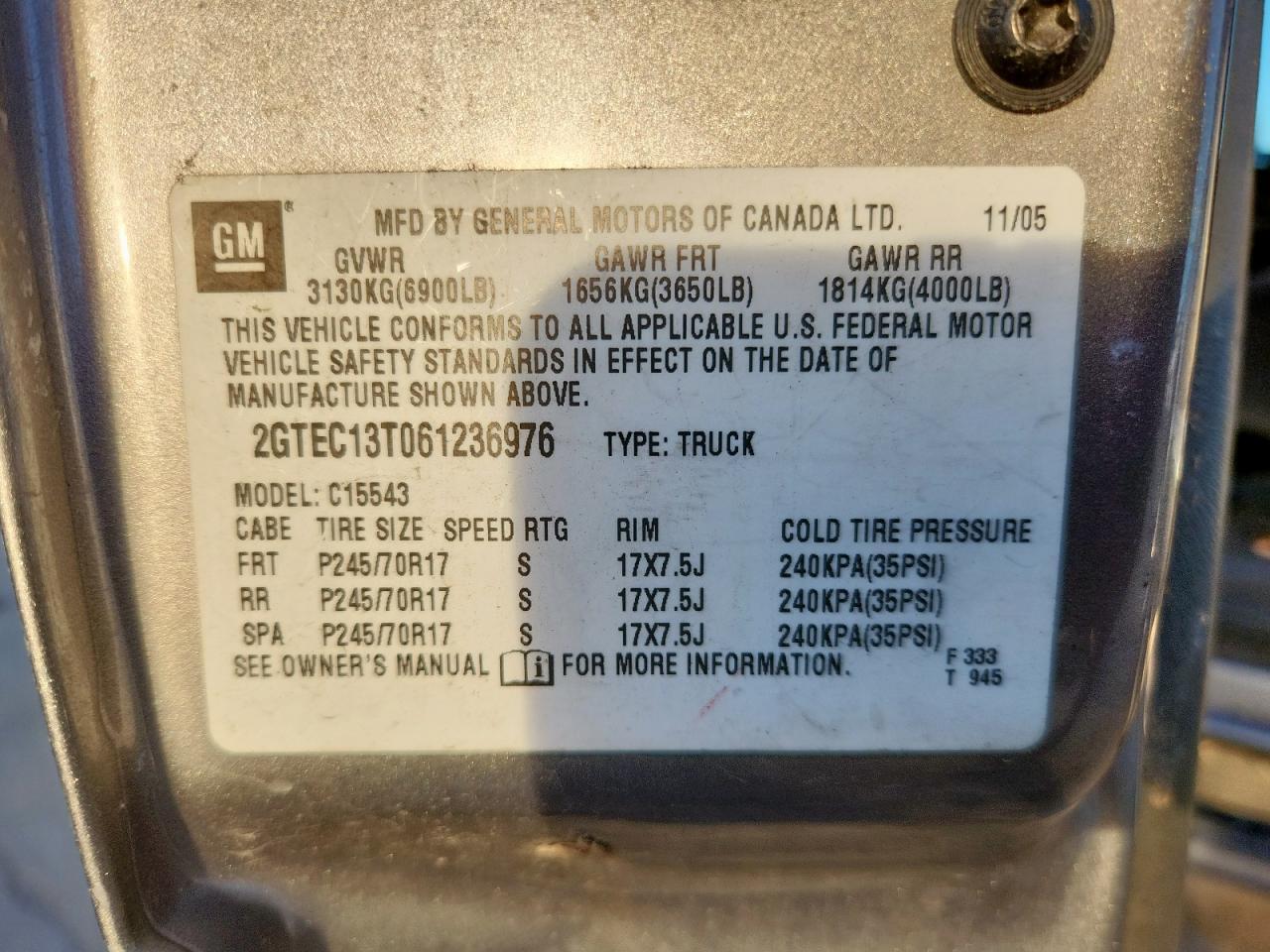 2006 GMC Sierra