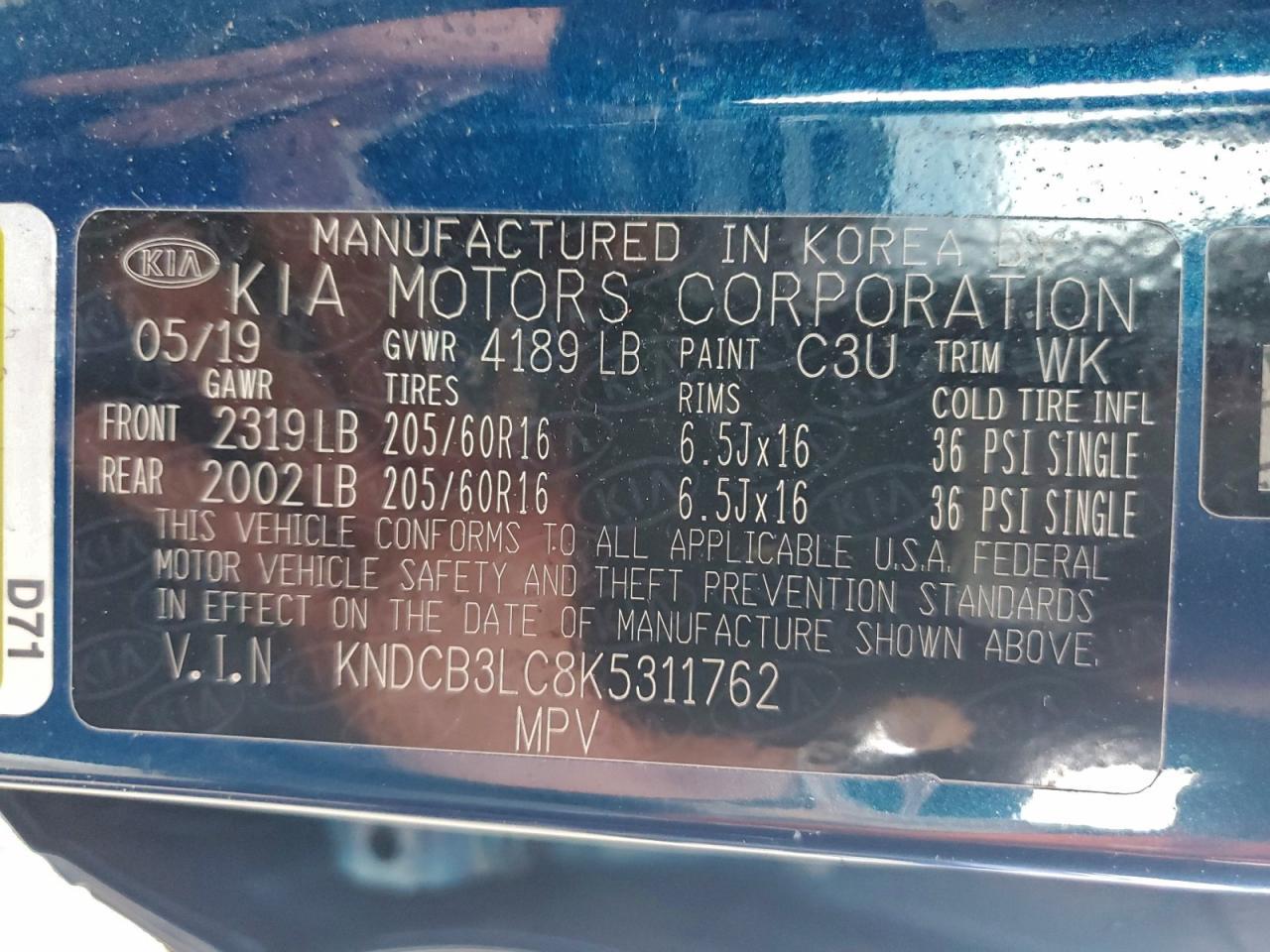 2019 KIA Niro