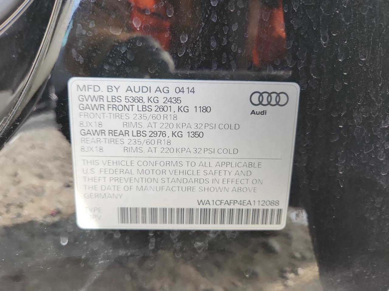 2014 AUDI Q5