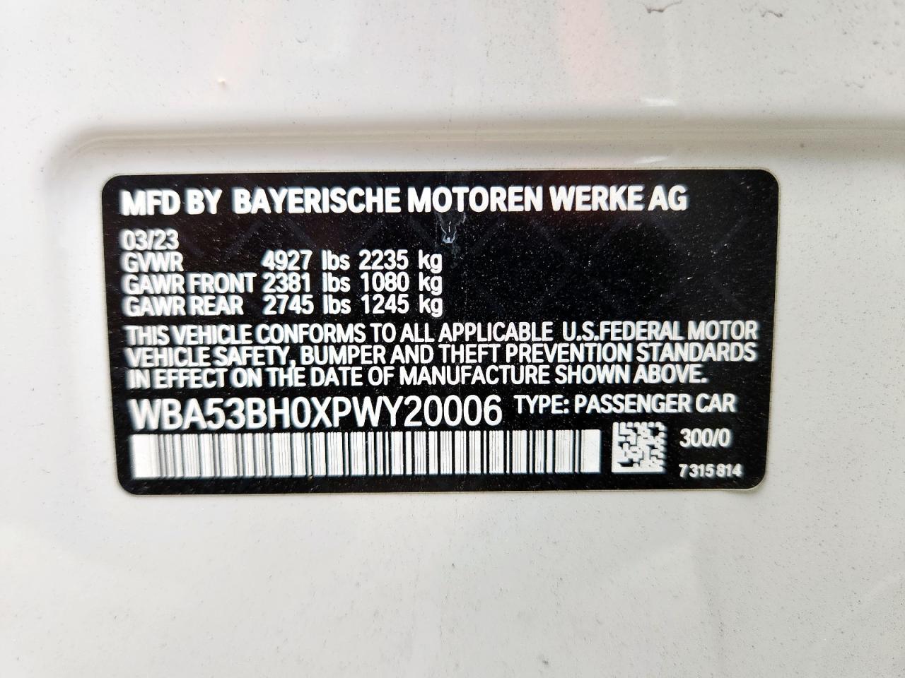 2023 BMW 5 series