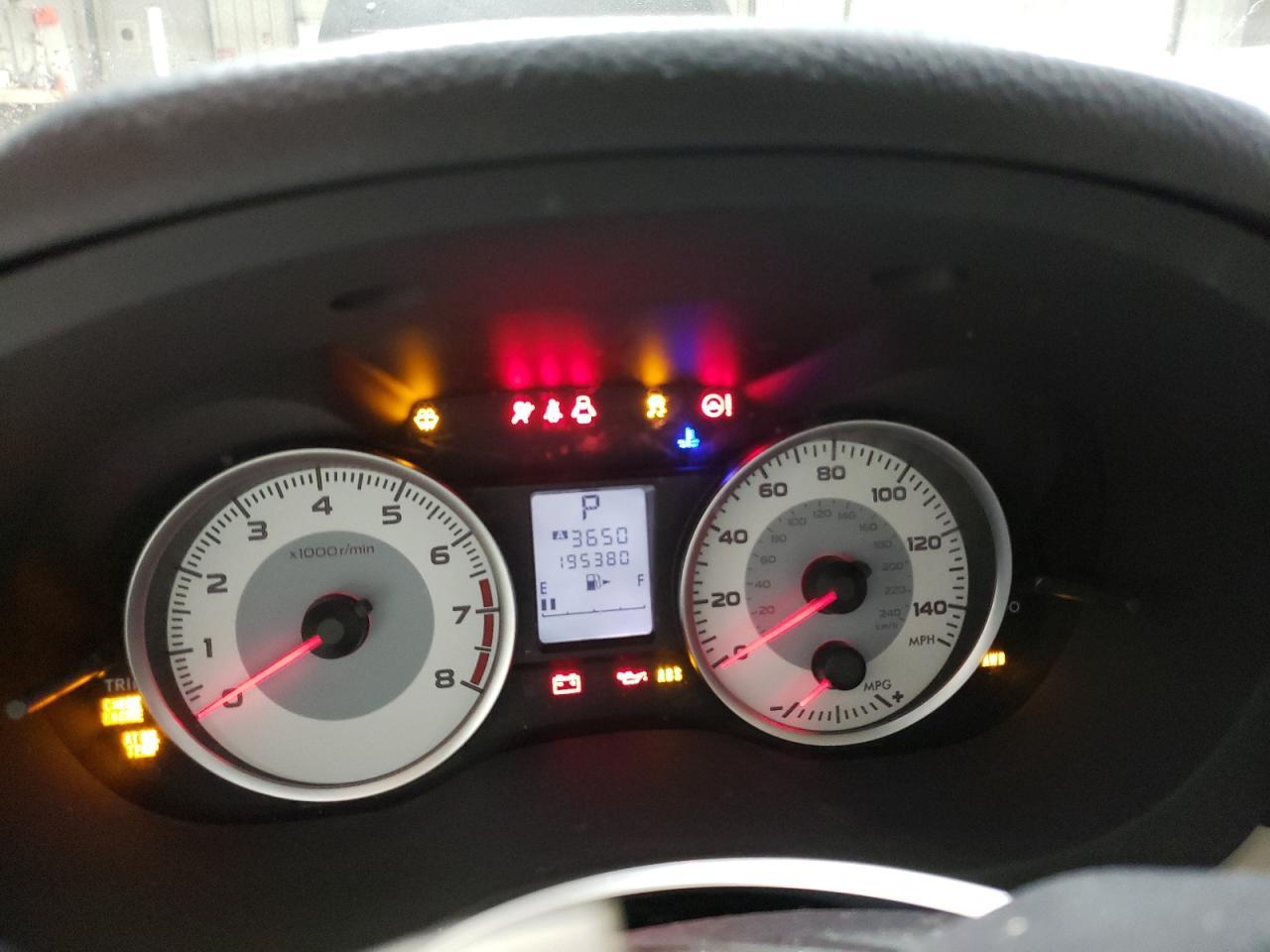 2012 SUBARU IMPREZA