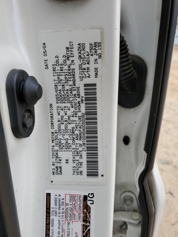 2004 LEXUS Gx 470