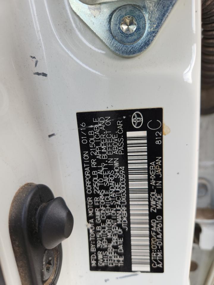 2016 TOYOTA PRIUS