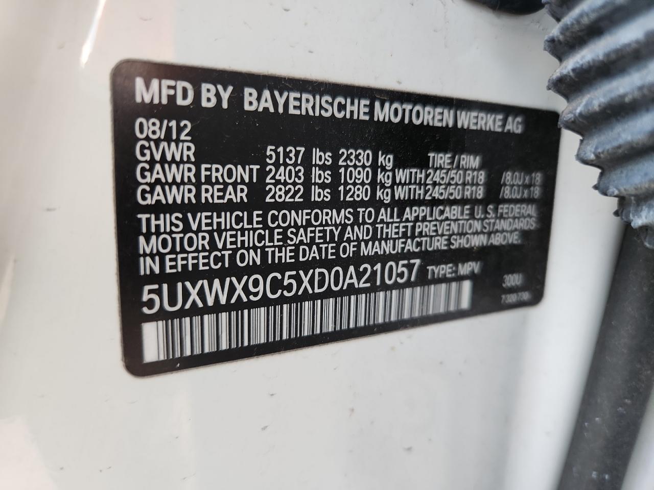 2013 BMW X3