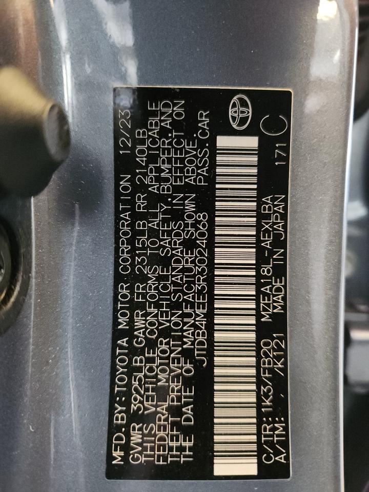 2024 TOYOTA COROLLA