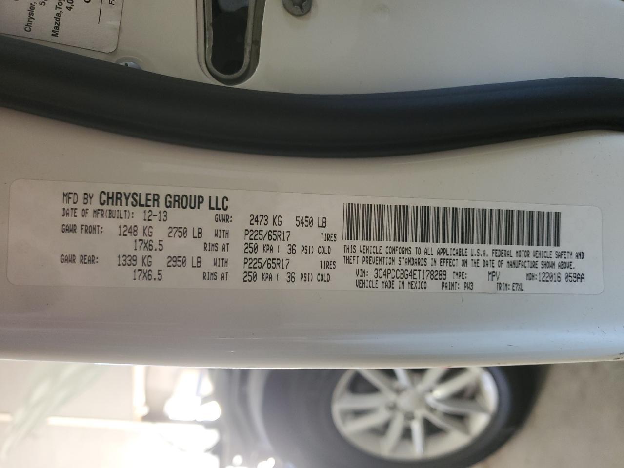 2014 DODGE JOURNEY