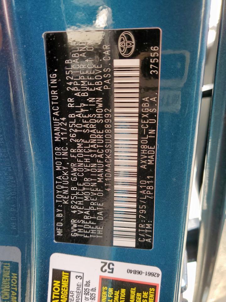 2025 TOYOTA CAMRY