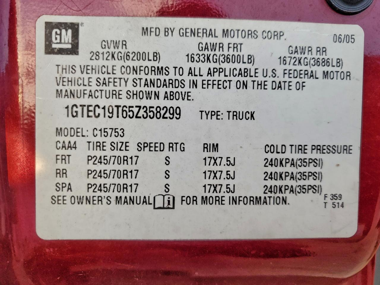 2005 GMC Sierra
