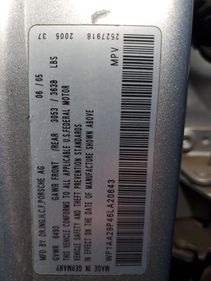 2006 PORSCHE CAYENNE
