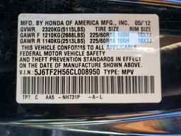 2012 HONDA Crosstour