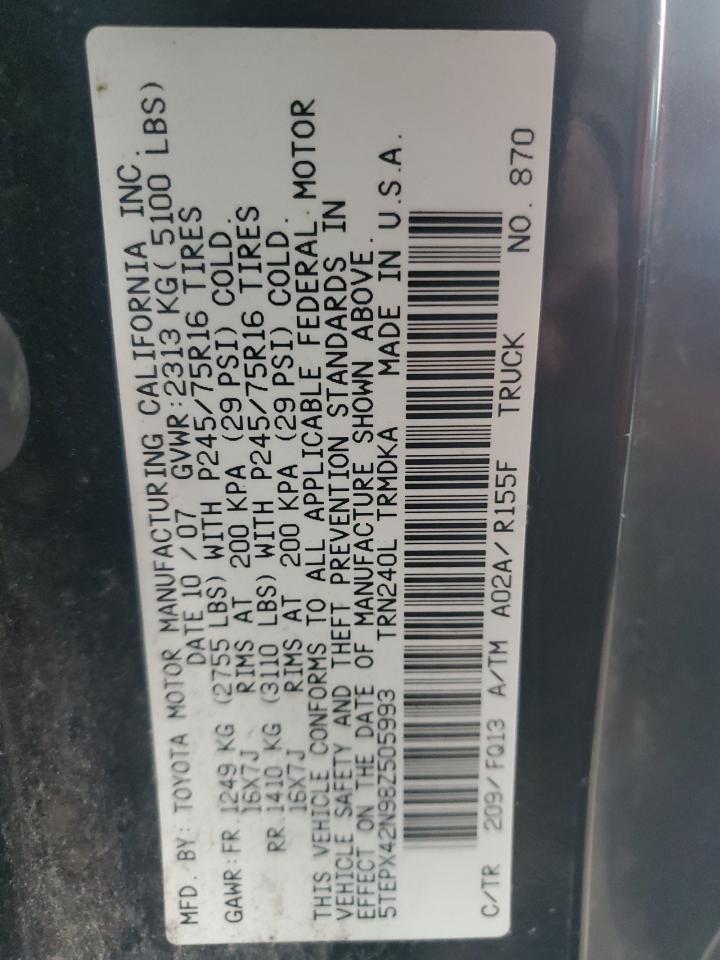 2008 TOYOTA TACOMA
