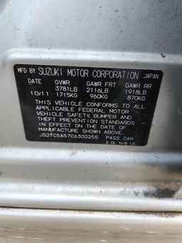 2012 SUZUKI SX4