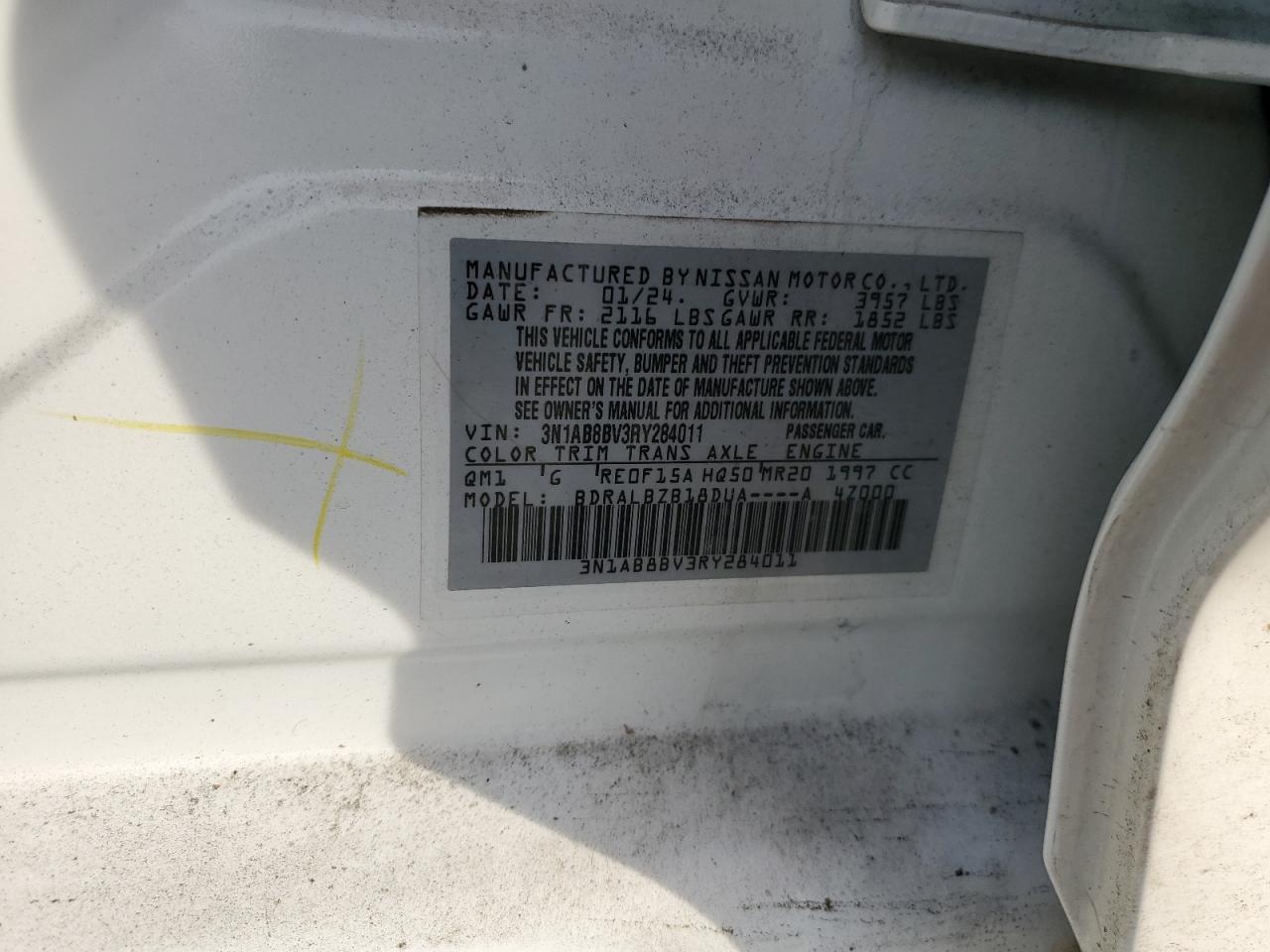 2024 NISSAN SENTRA