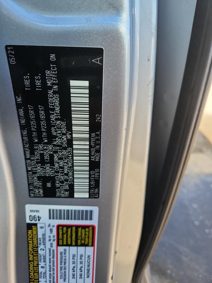 2021 TOYOTA SIENNA