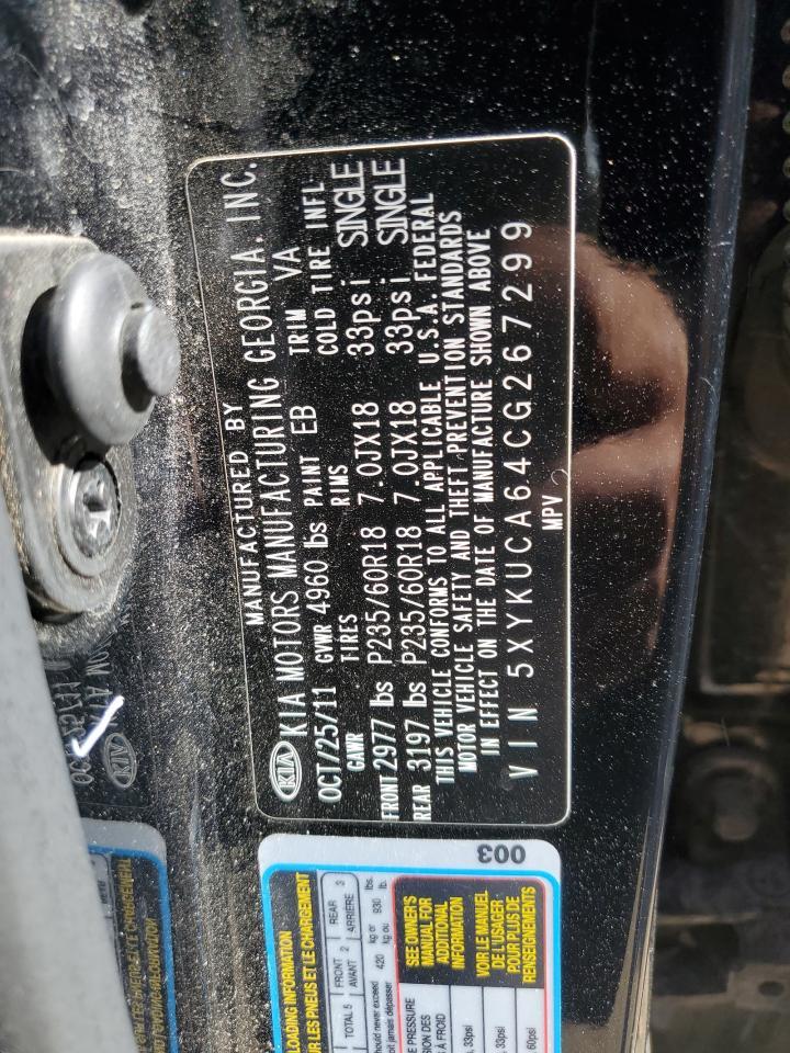 2012 KIA SORENTO