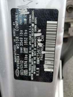 2013 HYUNDAI ACCENT