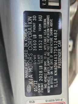 2013 KIA RIO
