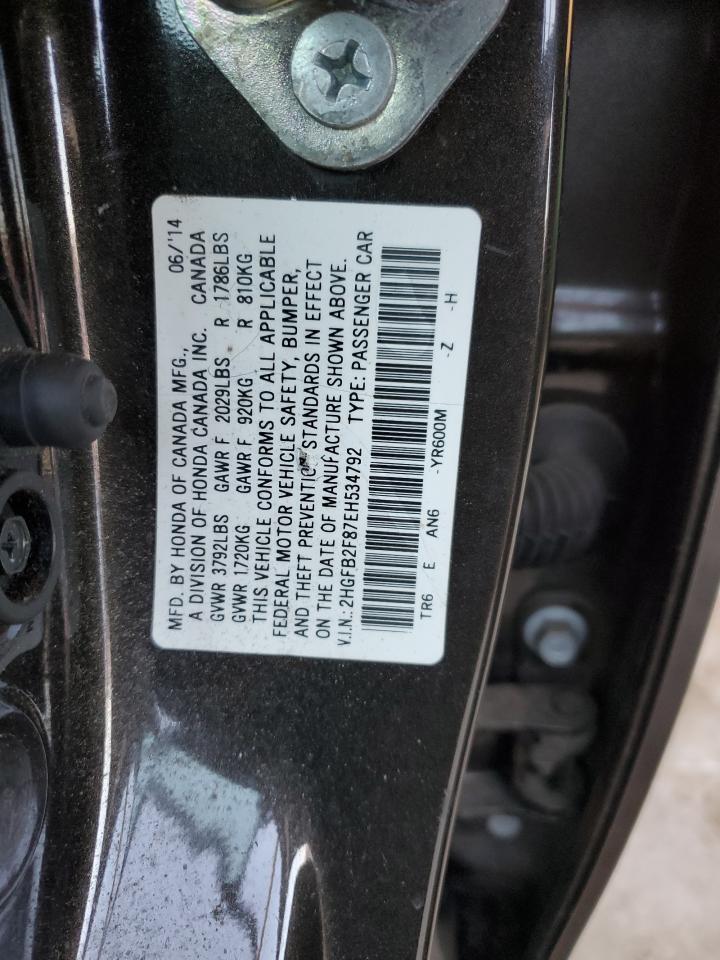 2014 HONDA CIVIC