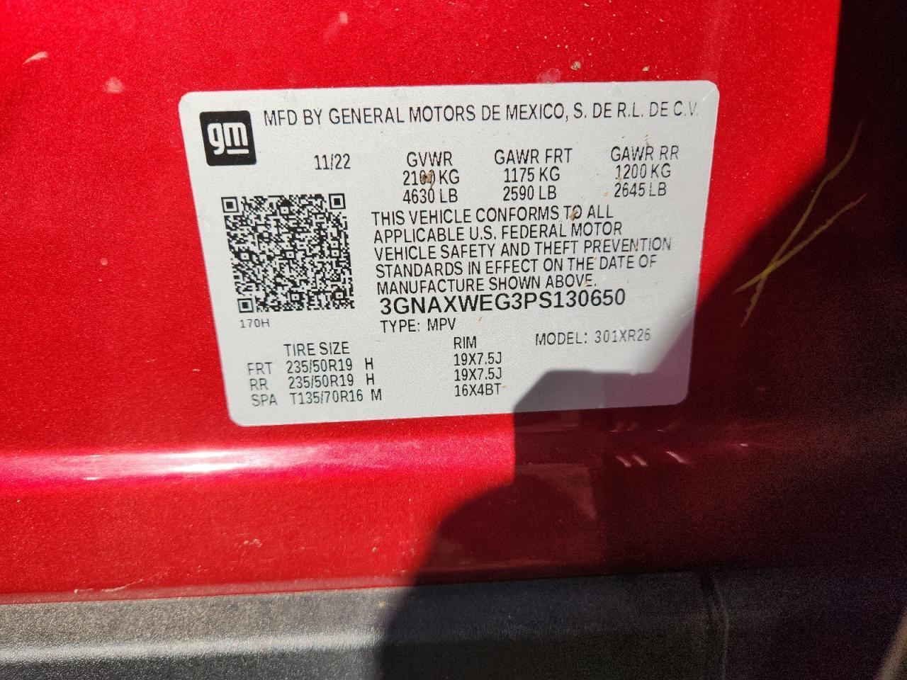 2023 CHEVROLET EQUINOX