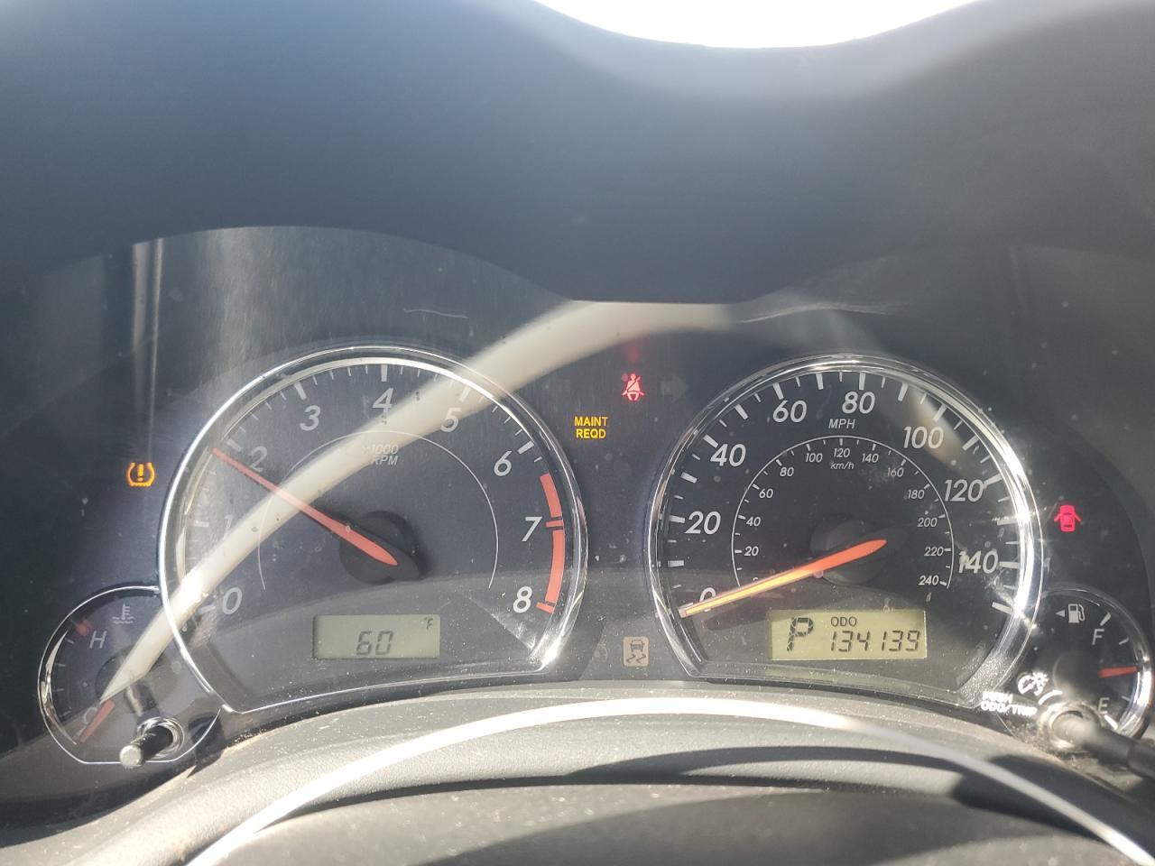 2012 TOYOTA COROLLA