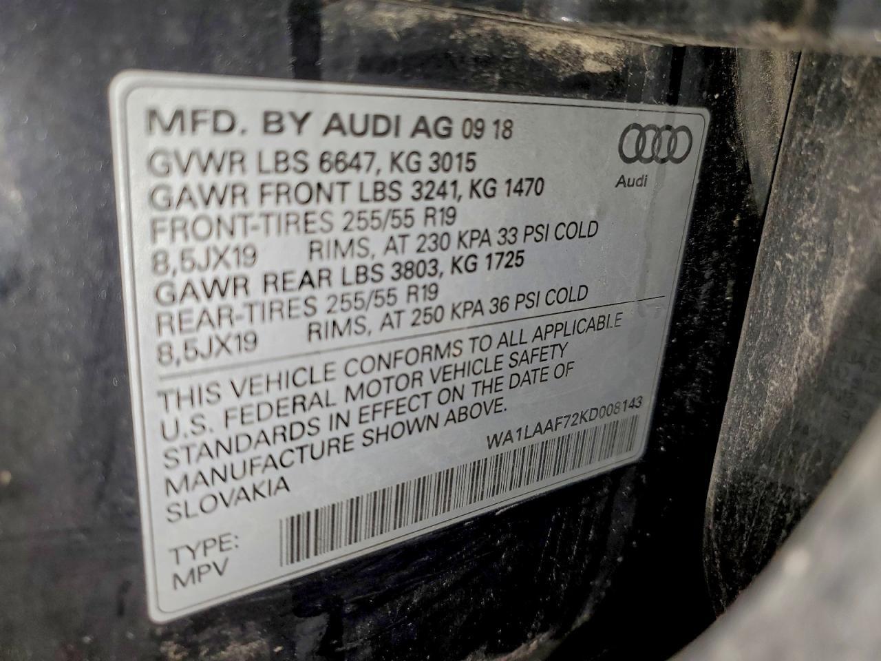 2019 AUDI Q7