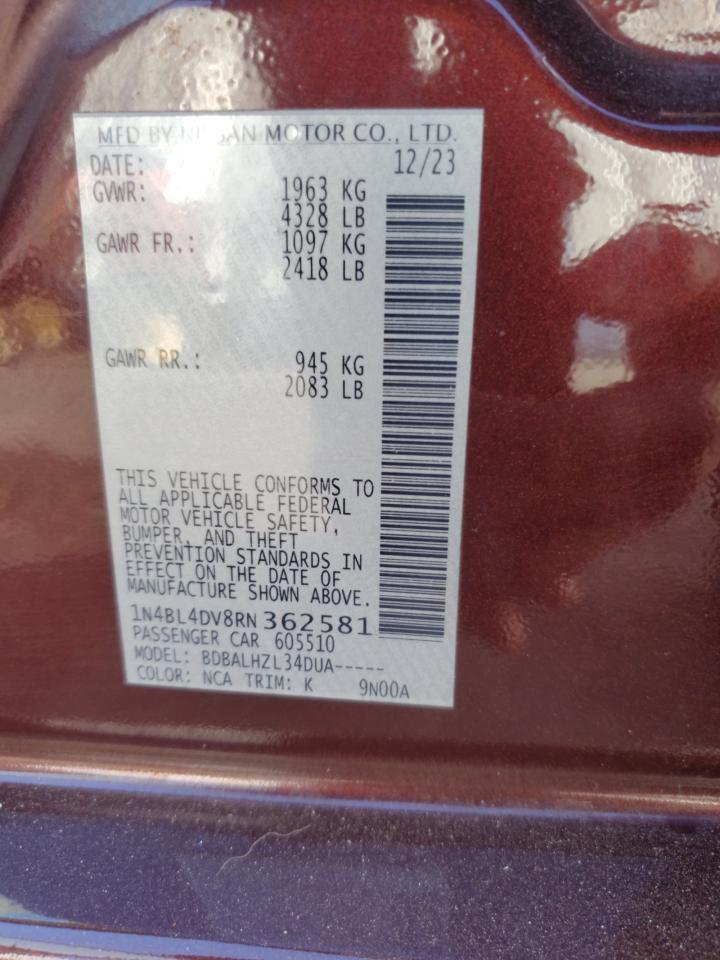 2024 NISSAN ALTIMA
