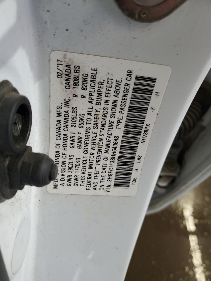2017 HONDA CIVIC