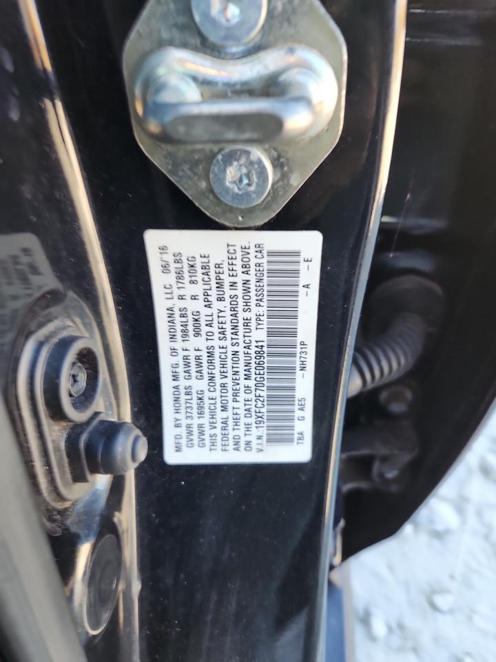 2016 HONDA CIVIC