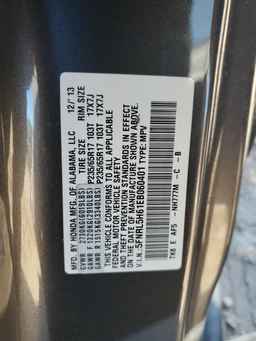 2014 HONDA ODYSSEY