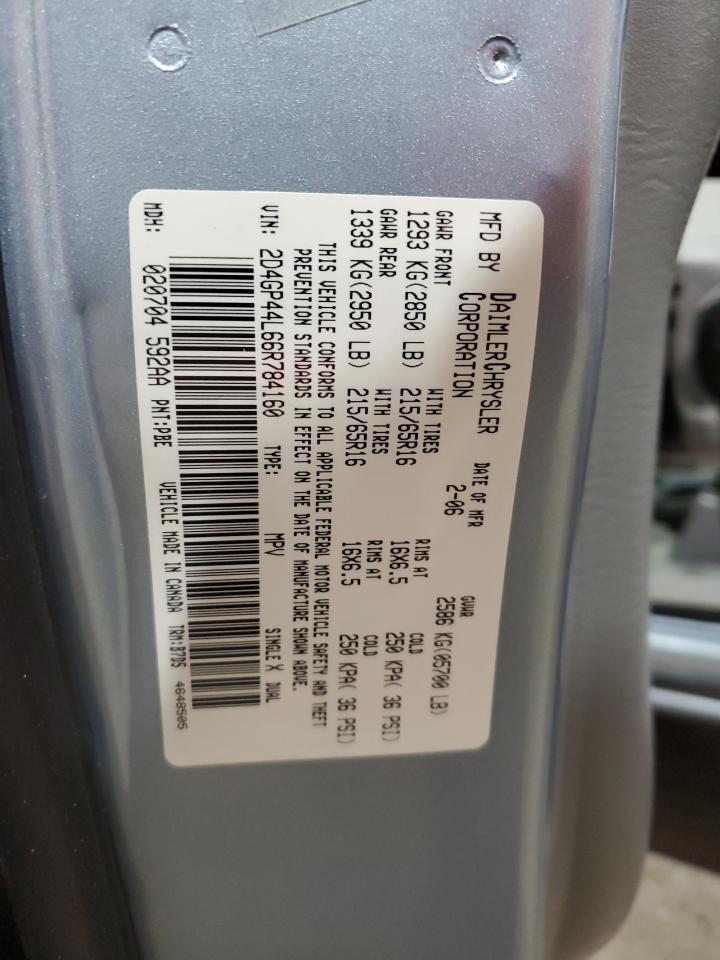2006 DODGE GRAND CARAVAN