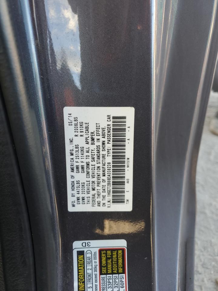 2014 HONDA ACCORD