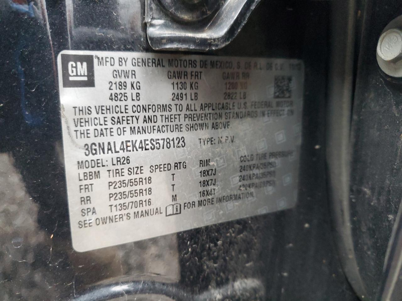 2014 CHEVROLET Captiva