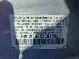 2003 HONDA ACCORD
